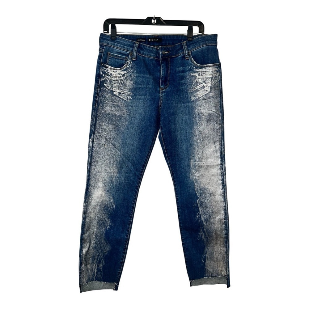 STS Blues Taylor Tomboy Denim & Silver Jeans, Size 29 NWOT